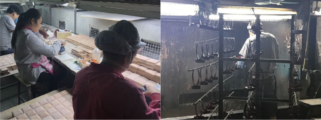 木ケース製造工場